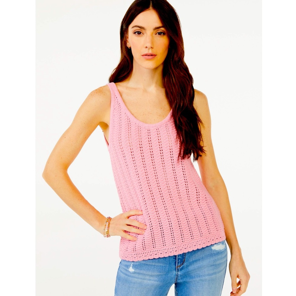 NWT Scoop Sweater Tank Top
